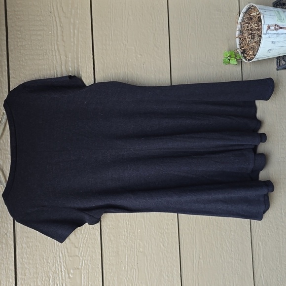 Torrid Black Mini Hacci knit trapeze swing Dress 2x - Picture 5 of 5